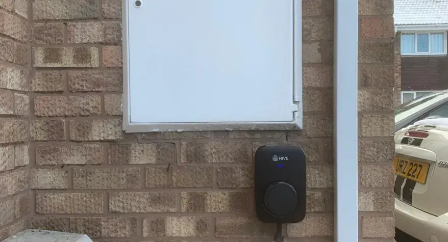 Hive EV charger Installation Worcester - Willox Electrical