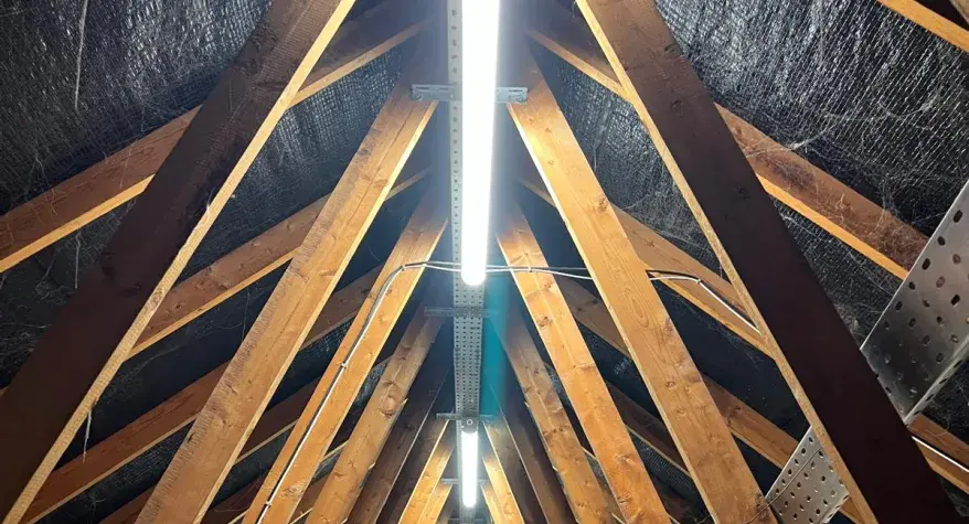 Loft Lighting Installation - Willox electrical, Worcester